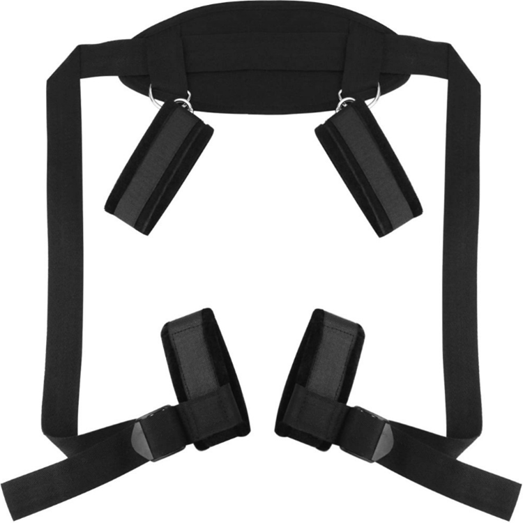 BDSM Bondage Gear Set Kits With Pillow Sex Toy Handcuffs Ankle Cuff Restraints