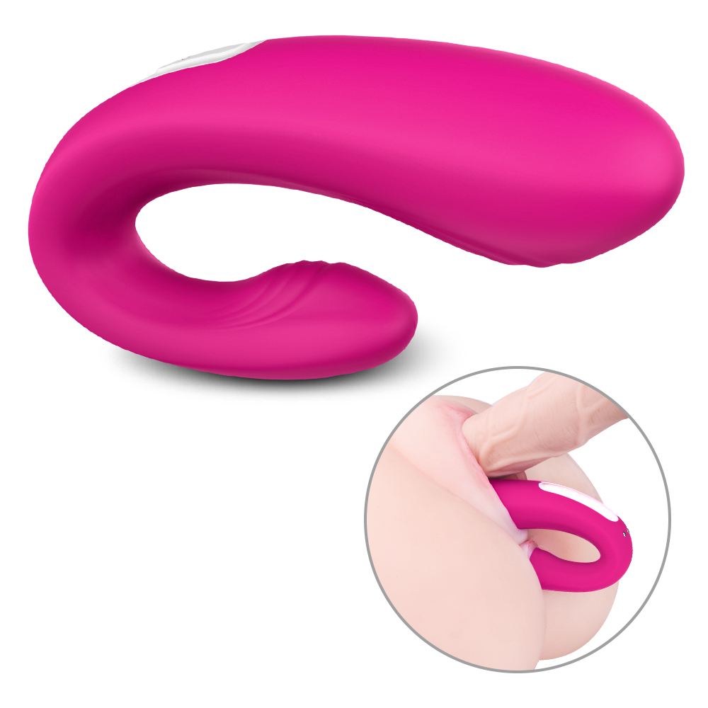 Waterproof U Shape Fully Silicone Heated Vibrator