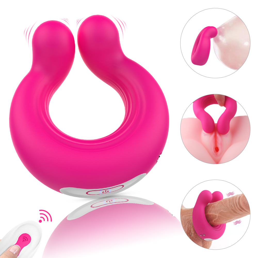 Cock Ring Wireless Remote Vibration Ring Adult Man Sex Toys