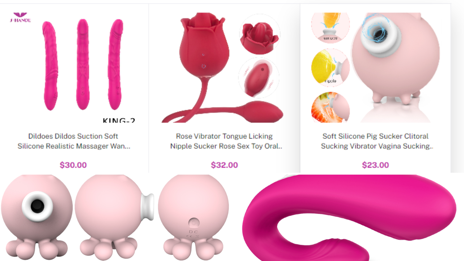 Shop Vibrators at MALLSEXTOY - Discreet Delivery