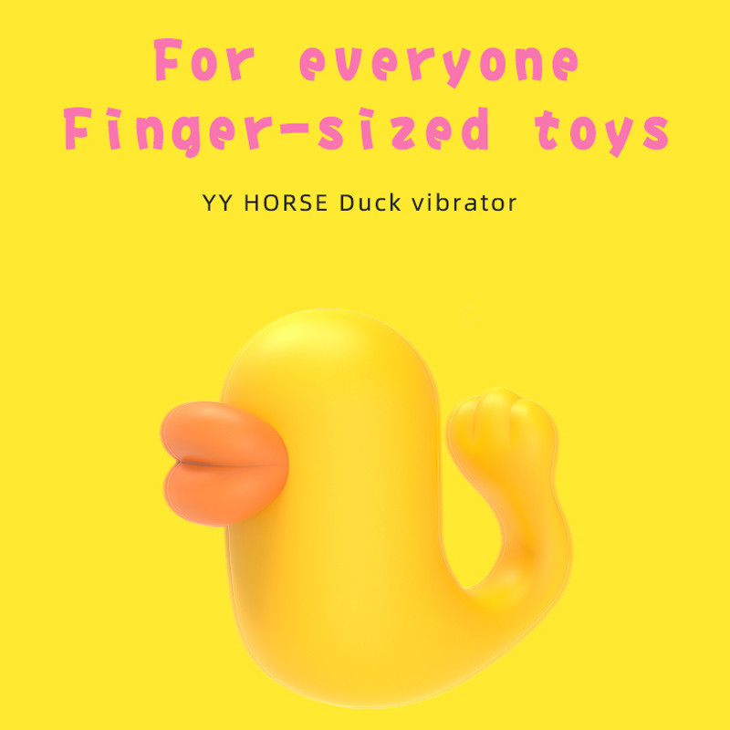 YY HORSE Duck Fingertip wear Vibrator egg massager